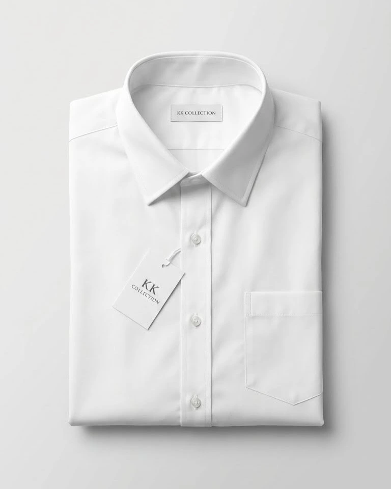 Premium White Formal Shirt for Men
